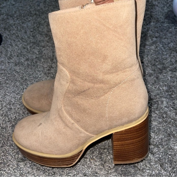 Khaki OASIS SOCIETY
Alexandra - Platform Ankle
Boots Sz 6 - Picture 11 of 12